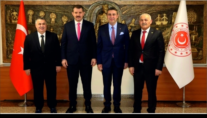 ESNAF ODALARINDAN SALİH AYHAN’A ZİYARET 