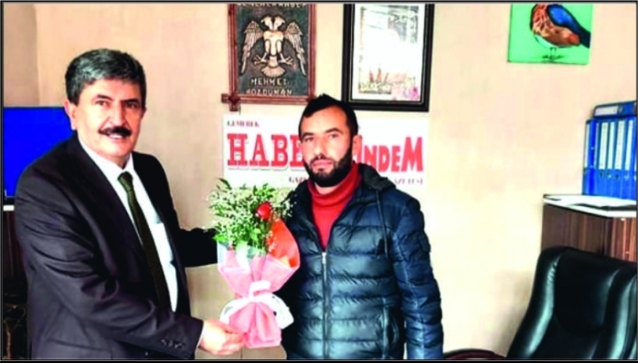 Belediye Başkanı Kılıçdağı Gazetemizi Ziyaret Etti