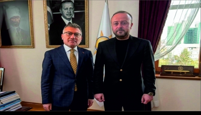 Özbelsan Sivasspor Başkanı Burak Özçoban'dan Abdullah Güler'e Ziyaret!