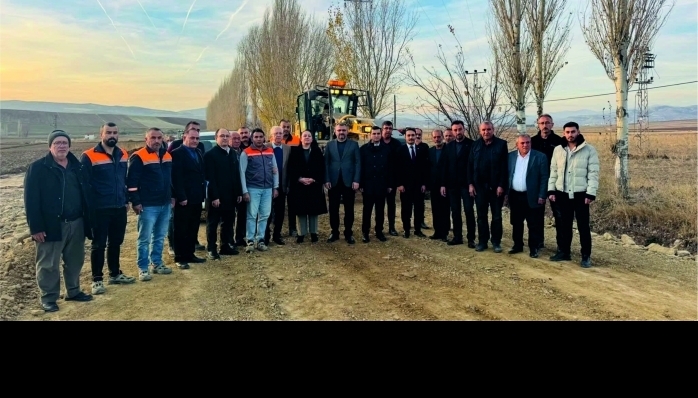 Yeşilyurt, Kartalkaya Grup Yolunda  Çalışmalarını Yerinde İnceledi