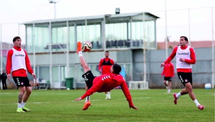 Hazırlıklarını Tamamlayan Sivasspor Boluspor Maçına Hazır