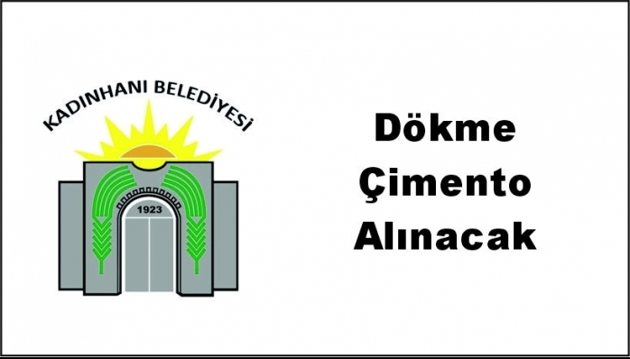 Dökme Çimento Alınacak