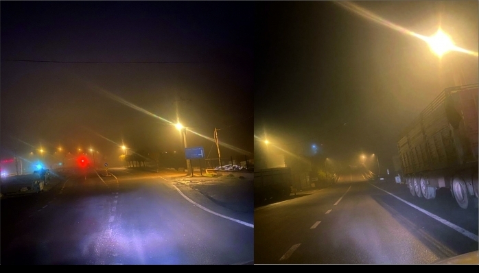 GEMEREK’TE YOĞUN SİS ETKİSİNİ GÖSTERDİ