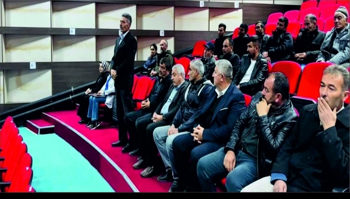 KÖY VE MAHALLE MUHTARLARI İSTİŞARE TOPLANTISI GERÇEKLEŞTİRİLDİ