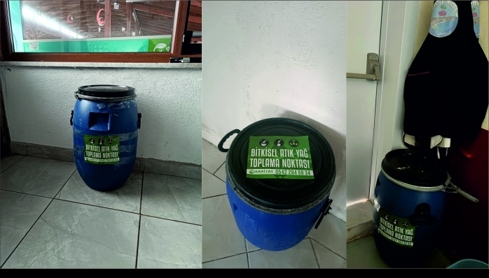 GEMEREK’TE ÇEVRECİ ADIM:  BİTKİSEL ATIK YAĞLAR  ARTIK ÇÖPE GİTMİYOR!